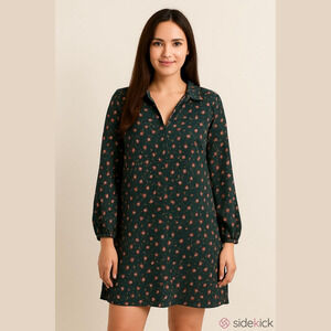 Floral Long Sleeve Dress